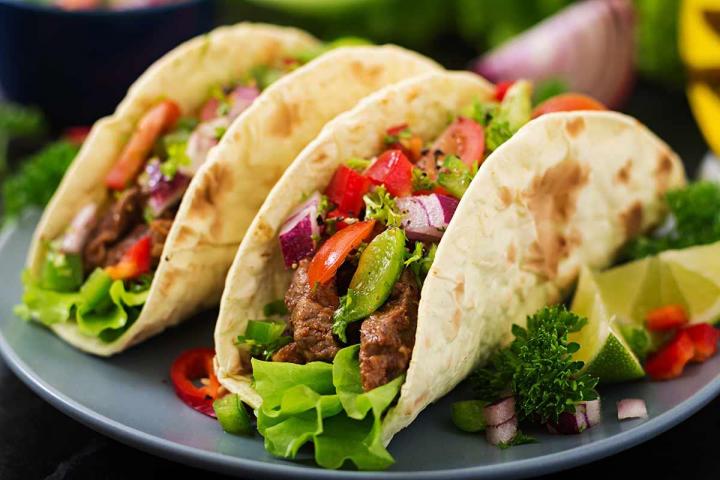 Des tacos sur mesure avec vos ingrédients préférés.